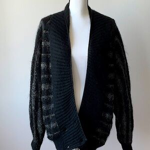 Escada cardigan Black and silver